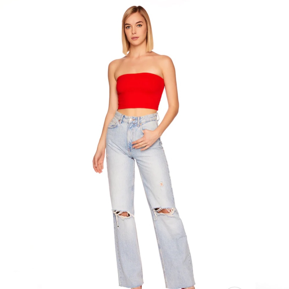 Susana Monaco Essential Crop Tube Top